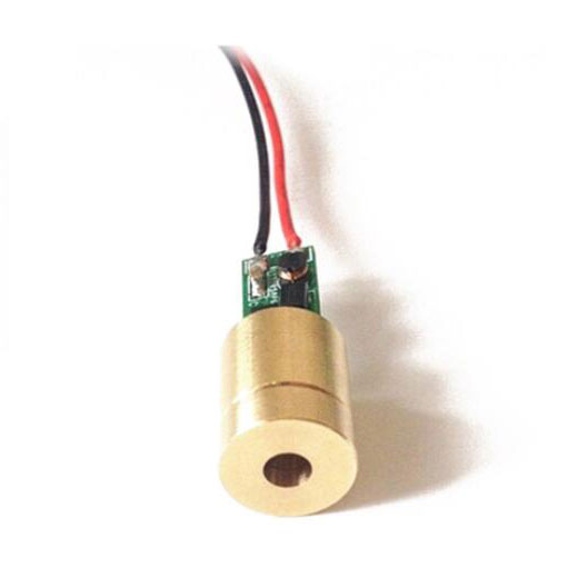 5mW Low Power Laser Module Dot 520nm Green Diode Laser 6.5*26.5mm